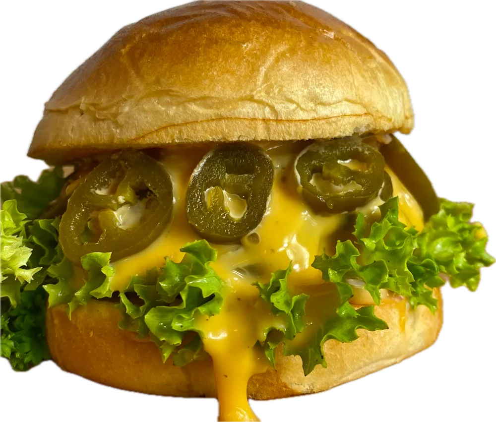 Chili-Cheeseburger der Burger Manufaktur